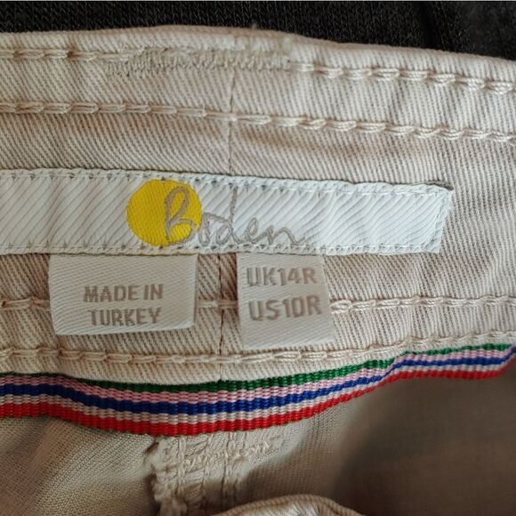 Boden twill ankle gathered pants size 10 - Picture 9 of 11